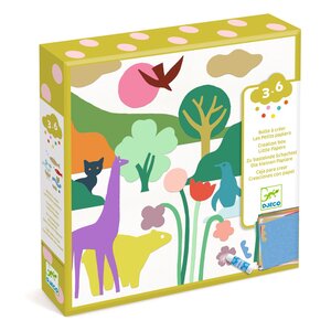 Djeco Knutseldoos - Collage 'kleine papieren' (3-6j)
