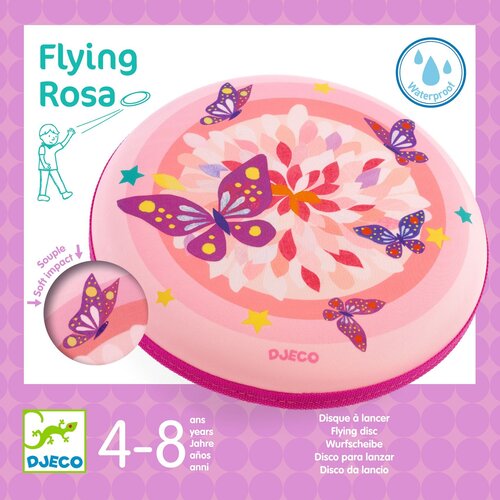 Djeco Djeco - werpschijf 'Flying Rosa' - 4-8j