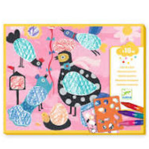 Djeco Knutseldoos - Color Stop 'Piou piou & co' (+18m)