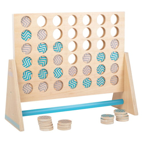 small foot Small Foot - Houten Spel Four in a Row XXL, 43dlg.