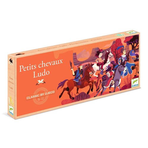 Djeco Djeco paardjesspel Ludo variant mens erger je niet
