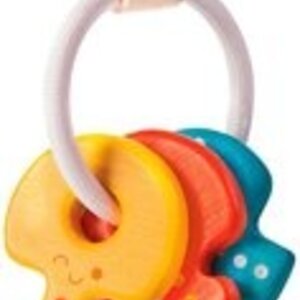 Baby houten sleutels rammelaar