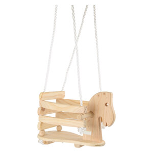 Small foot Small Foot - Houten Paardenschommel, 140cm Small foot Small Foot - Houten Paardenschommel, 140cm