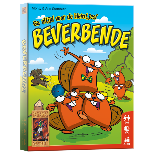 999 games Beverbende - Kaartspel 999 games Beverbende - Kaartspel