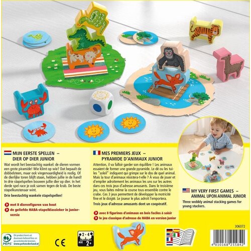 Haba Spel Dier op dier Junior van Haba