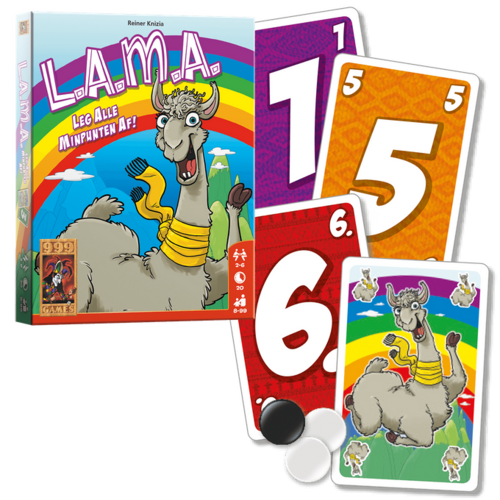 999 games Lama - Kaartspel