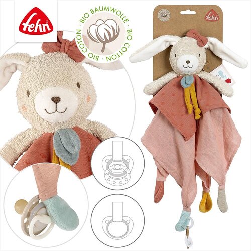 Fehn NATUR- Knuffel Konijn