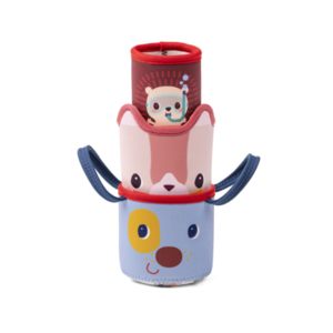 Lilliputiens 3 badbekers Jules de hond Lilliputiens 3 badbekers Jules de hond