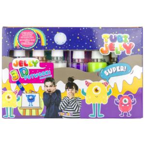 Tuban Tubi Jelly Set With 6 Colors "Monsters" Tuban Tubi Jelly Set With 6 Colors "Monsters"