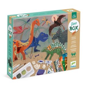 Djeco Knutseldoos - 6 activiteiten 'Dino Box'