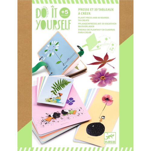 Djeco DIY - Plantenpers (+5j)