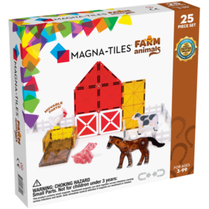 Magna-Tiles MAGNA-TILES® Farm Animals 25 Piece Set