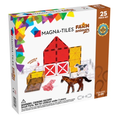 Magna-Tiles MAGNA-TILES® Farm Animals 25 Piece Set Magna-Tiles MAGNA-TILES® Farm Animals 25 Piece Set