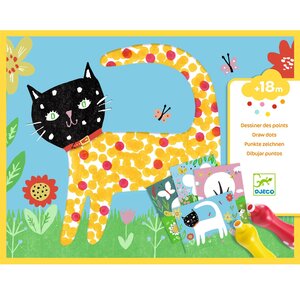 Djeco Knutseldoos - Kleuren met stippen 'Kleine puntjes' (+18m) Djeco Knutseldoos - Kleuren met stippen 'Kleine puntjes' (+18m)