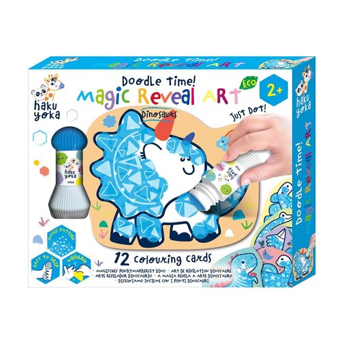 Haku Yoka Haku Yoka - Magic Reveal Art - Dinosaurussen Haku Yoka Haku Yoka - Magic Reveal Art - Dinosaurussen