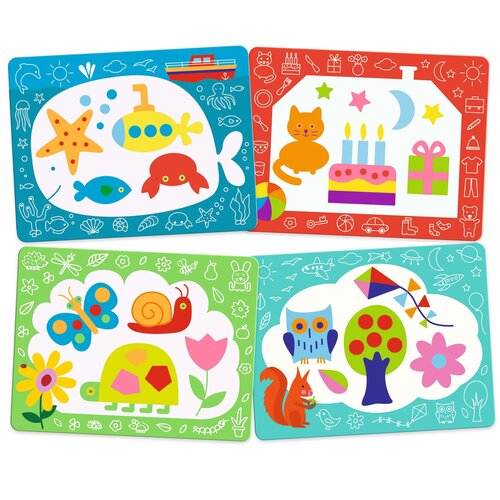 Djeco Waterkleurboek - Magisch kleuren 'Magisch' (+18m)