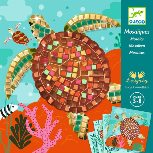 Djeco Knutseldoos - Mozaïek 'Caribbean' (5-8j) Djeco Knutseldoos - Mozaïek 'Caribbean' (5-8j)