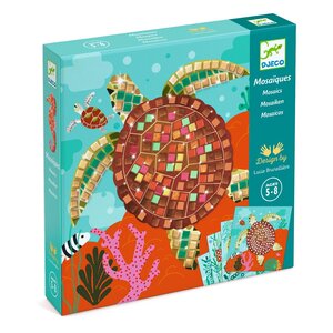 Djeco Knutseldoos - Mozaïek 'Caribbean' (5-8j)
