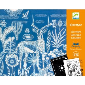 Djeco Knutseldoos - Atelier Cyanotype 'Nachtelijke Savanne' (7-99j)