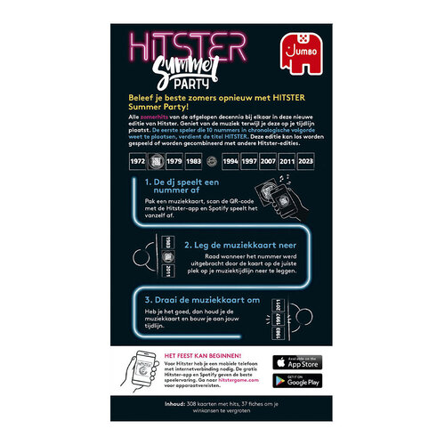 Jumbo Muziekspel - Hitster Summer