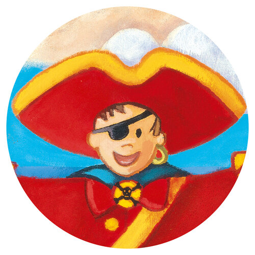 Djeco Puzzel 'piraat en schat' 36 st