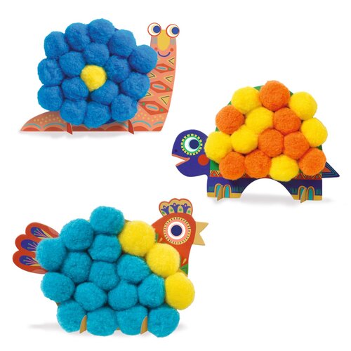 Djeco pompons slak