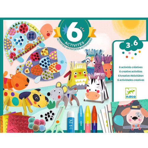 Djeco 6 creatieve activiteiten