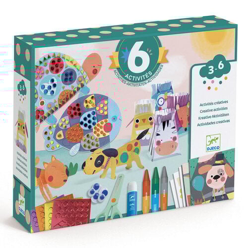 Djeco 6 creatieve activiteiten