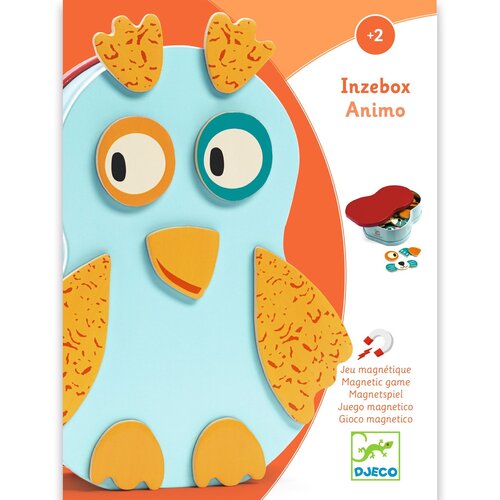 Djeco Spel - Magnetische Inzebox 'Animo' (+2j) Djeco Spel - Magnetische Inzebox 'Animo' (+2j)