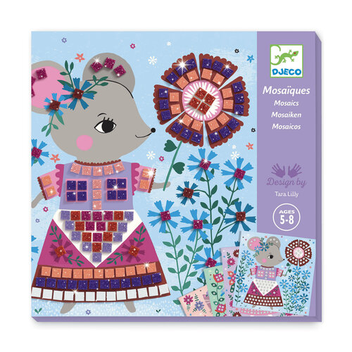 Djeco Knutseldoos - Mozaïek 'Lovely Pets' (5-8j) Djeco Knutseldoos - Mozaïek 'Lovely Pets' (5-8j)
