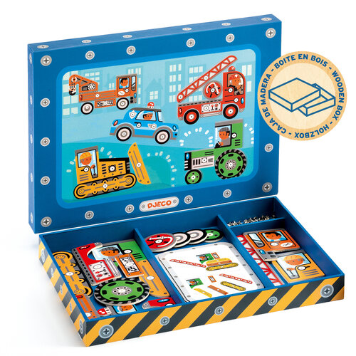 Djeco Spel - Hamertje Tik 'Voertuigen' (+4j)
