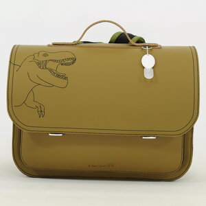 own stuff Boekentas lagere school met 2 magneetsloten - Dino Moss