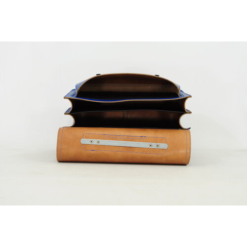 own stuff Boekentas lagere school met 2 magneetsloten - Cobalt