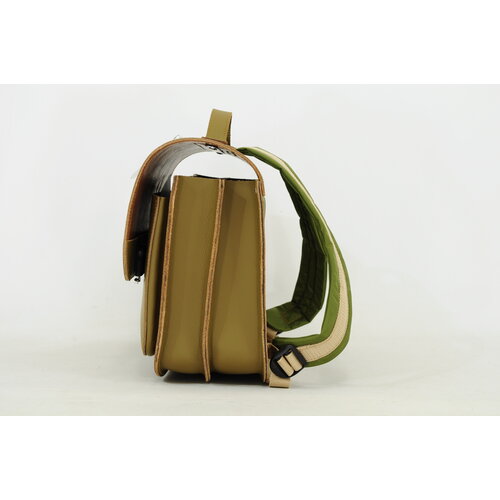 own stuff Boekentas lagere school met 2 magneetsloten - Football Moss