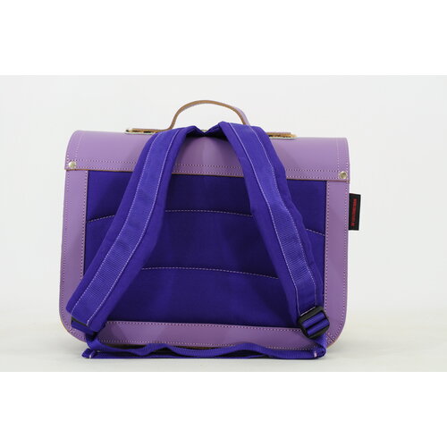 own stuff Boekentas lagere school met 2 magneetsloten - Leopard Purple