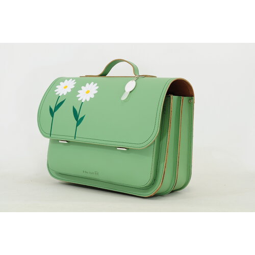 own stuff Boekentas lagere school met 2 magneetsloten - Maddelief Pastelgroen