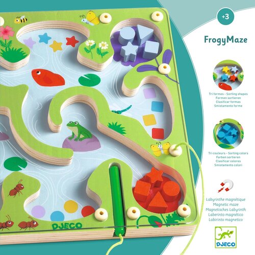 Djeco FrogyMaze - Magnetisch sorteerspel (+3j) Djeco FrogyMaze - Magnetisch sorteerspel (+3j)
