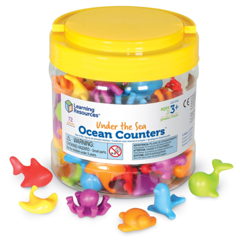 Learning Resources Learning Resources - Under The Sea Ocean Counters® (Set of 72)