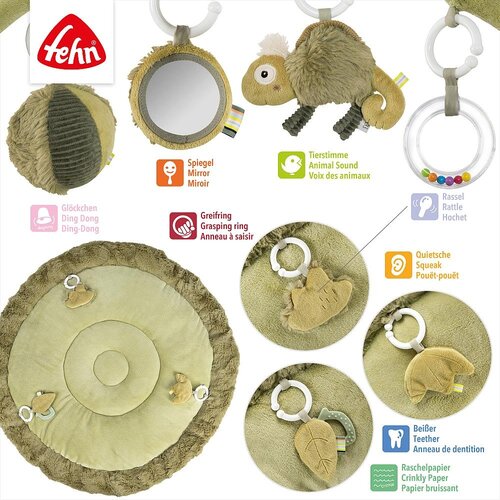 Fehn 3D activiteiten-mat Kameleon