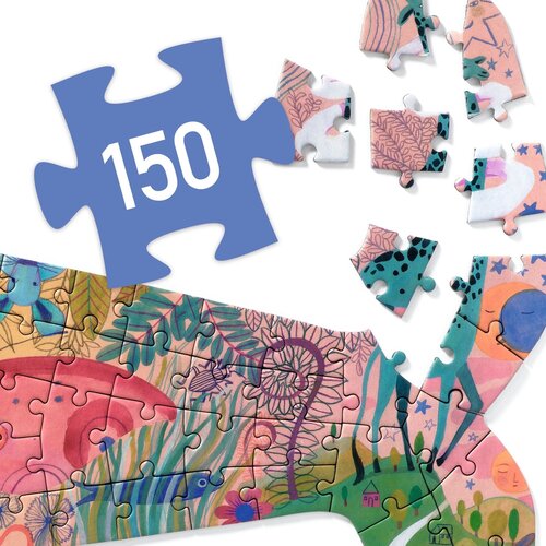 Djeco Puzzel 'Walvis' 150 st van Djeco