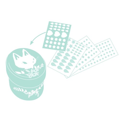 Djeco DIY - Mini doosjes 'schattig' (+6j)