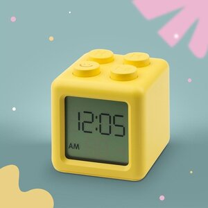 Mary's ALARM CLOCK - Block yellow