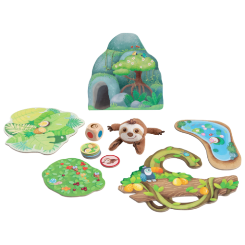 Haba Haba spel 'Kom maar mee, kleine luiaard'