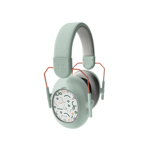 Kidywolf KIDYNOISE - Hoofdtelefoon met ruisonderdrukking groen