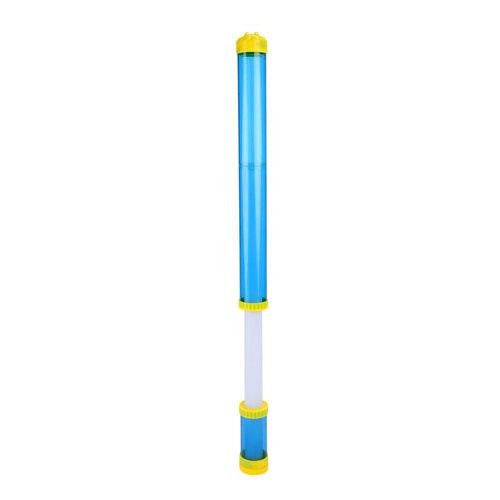 Fun Waterspuiter met licht - Blauw
