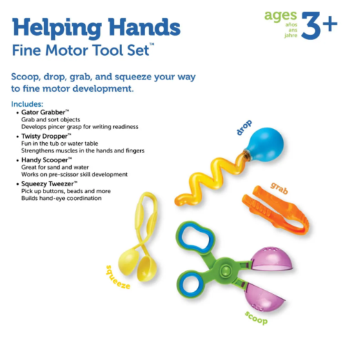 Learning Resources Helping Hands Fine Motor Tool Set™