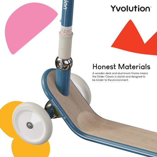 Yvolution Yvolution – Classic Glider Blue (3-8j)