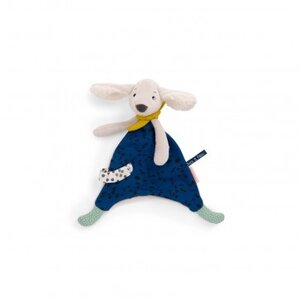 Moulin Roty Pilou blue comforter Puce & Pilou
