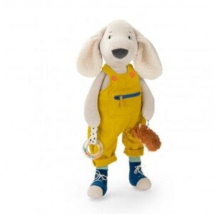 Moulin Roty Large activity dog Puce & Pilou