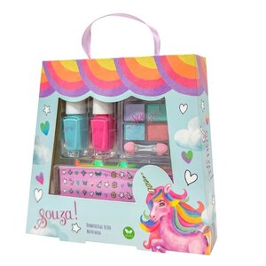 Souza Make-up set ogen & nageltjes Eenhoorn